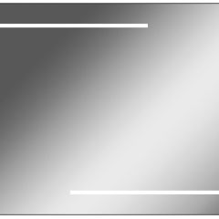 Зеркало Ray 90 black с подсветкой Sansa (SR1036Z) в Нижнем Тагиле - nizhniy-tagil.mebel24.online | фото