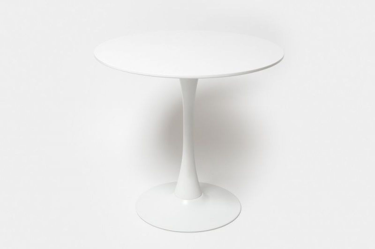 круглый стол белый диаметр 90