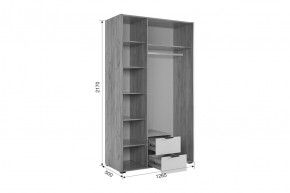 АДАМ Спальный гарнитур (модульный) графит в Нижнем Тагиле - nizhniy-tagil.mebel24.online | фото 18