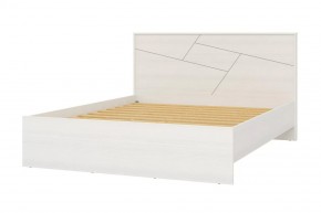 АДЕЛИНА Кровать 1600 + основание (белый рамух) в Нижнем Тагиле - nizhniy-tagil.mebel24.online | фото 2