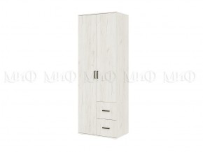 АЛТЕЯ Шкаф 2-х ств (Дуб крафт белый) в Нижнем Тагиле - nizhniy-tagil.mebel24.online | фото 1