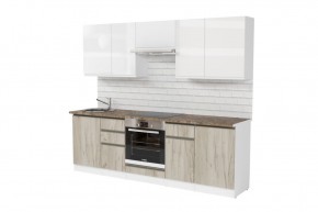 АНТИКА Кухонный гарнитур Базис (2400 мм) в Нижнем Тагиле - nizhniy-tagil.mebel24.online | фото 4