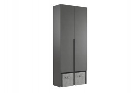 БАСКО Прихожая К7 (графит) в Нижнем Тагиле - nizhniy-tagil.mebel24.online | фото 4
