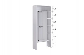 БАСКО Прихожая К7 (графит) в Нижнем Тагиле - nizhniy-tagil.mebel24.online | фото 6