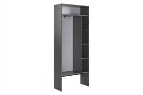 БАСКО Прихожая К7 (графит) в Нижнем Тагиле - nizhniy-tagil.mebel24.online | фото 7