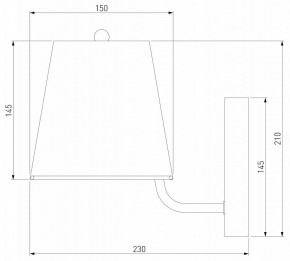 Бра Eurosvet Amaretto 60155/1 хром в Нижнем Тагиле - nizhniy-tagil.mebel24.online | фото 2