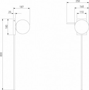 Бра Eurosvet Fredo 40033/1 золото в Нижнем Тагиле - nizhniy-tagil.mebel24.online | фото 3