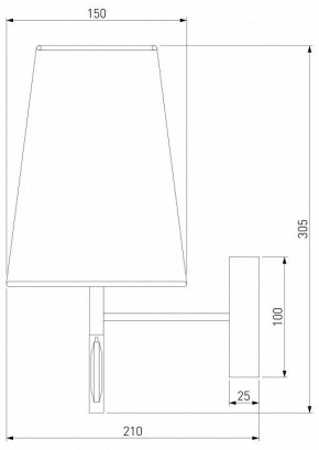 Бра Eurosvet Milazzo 60137/1 хром в Нижнем Тагиле - nizhniy-tagil.mebel24.online | фото 4