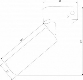 Бра Eurosvet Pitch 20143/1 LED латунь в Нижнем Тагиле - nizhniy-tagil.mebel24.online | фото