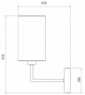 Бра Eurosvet Soffio 60134/1 никель в Нижнем Тагиле - nizhniy-tagil.mebel24.online | фото 2