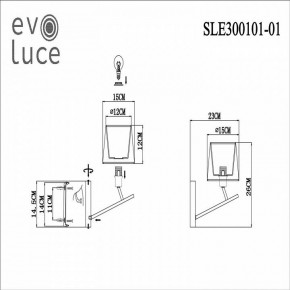 Бра EVOLUCE Denice SLE300101-01 в Нижнем Тагиле - nizhniy-tagil.mebel24.online | фото 7