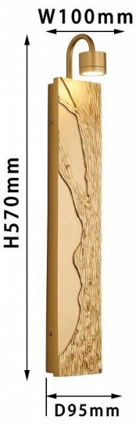 Бра Favourite Exemplum 4127-1W в Нижнем Тагиле - nizhniy-tagil.mebel24.online | фото 3