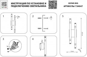 Бра Lightstar Iris 734647 в Нижнем Тагиле - nizhniy-tagil.mebel24.online | фото 3