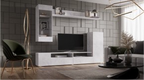ДАЛЛАС Гостиная (модульная) цемент светлый в Нижнем Тагиле - nizhniy-tagil.mebel24.online | фото