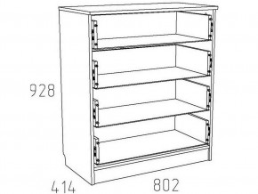 Детская Фанк Комод НМ 013.71-01 М в Нижнем Тагиле - nizhniy-tagil.mebel24.online | фото 3