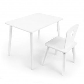 Детский комплект стол и стул «Звезда» Rolti Baby (белый/белый, массив березы/мдф) в Нижнем Тагиле - nizhniy-tagil.mebel24.online | фото 1