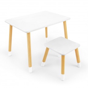 Детский комплект стол и табурет Rolti Baby (белая столешница/белое сиденье/береза ножки) в Нижнем Тагиле - nizhniy-tagil.mebel24.online | фото 1