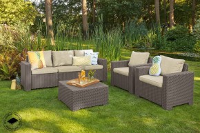 Диван Калифорния 3-х местный (California 2 Sofa), капучино в Нижнем Тагиле - nizhniy-tagil.mebel24.online | фото 3