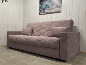 Диван Престиж-15 (НПБ+МДФ) велюр Sensey Elderberry в Нижнем Тагиле - nizhniy-tagil.mebel24.online | фото 1