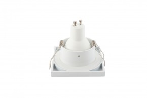 DK3014-WH Встраиваемый светильник влагозащ., IP 44, 50 Вт, GU10, белый, алюминий в Нижнем Тагиле - nizhniy-tagil.mebel24.online | фото 5