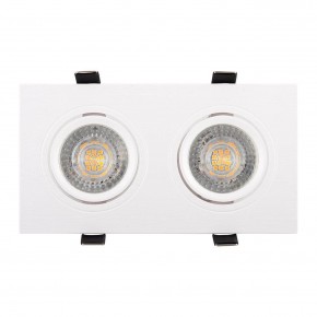 DK3022-WH Встраиваемый светильник, IP 20, 10 Вт, GU5.3, LED, белый, пластик в Нижнем Тагиле - nizhniy-tagil.mebel24.online | фото 2