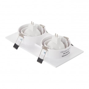 DK3022-WH Встраиваемый светильник, IP 20, 10 Вт, GU5.3, LED, белый, пластик в Нижнем Тагиле - nizhniy-tagil.mebel24.online | фото 3