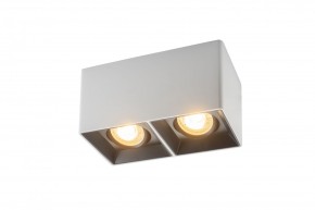 DK3035-WB Светильник накладной IP 20, 10 Вт, GU5.3, LED, белый/черный, пластик в Нижнем Тагиле - nizhniy-tagil.mebel24.online | фото 1