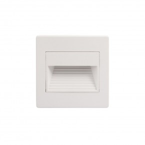 DK3050-WH Светильник встраиваемый в стену, IP 20, LED 3000, 1 Вт, белый, пластик в Нижнем Тагиле - nizhniy-tagil.mebel24.online | фото 3