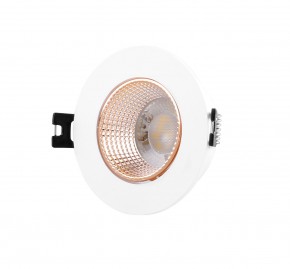 DK3061-WBR Встраиваемый светильник, IP 20, 10 Вт, GU5.3, LED, белый/бронзовый, пластик в Нижнем Тагиле - nizhniy-tagil.mebel24.online | фото 1