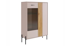ДОМИНИКА Комод (со стеклом) в Нижнем Тагиле - nizhniy-tagil.mebel24.online | фото