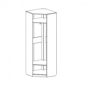 ЭЛАНА Прихожая (модульная) Дуб сонома в Нижнем Тагиле - nizhniy-tagil.mebel24.online | фото 5