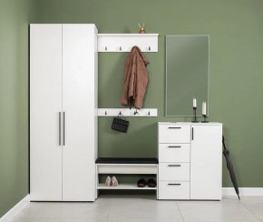 ЭЙР прихожая (модульная) Белый Шагрень в Нижнем Тагиле - nizhniy-tagil.mebel24.online | фото