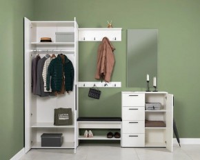 ЭЙР прихожая (модульная) Белый Шагрень в Нижнем Тагиле - nizhniy-tagil.mebel24.online | фото 2