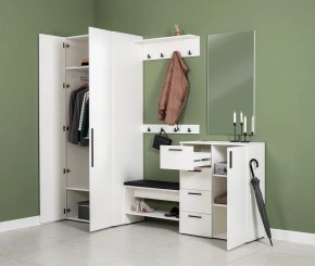 ЭЙР прихожая (модульная) Белый Шагрень в Нижнем Тагиле - nizhniy-tagil.mebel24.online | фото 27