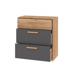 ФЛОРИДА Гостиная (модульная) дуб золотой/графит в Нижнем Тагиле - nizhniy-tagil.mebel24.online | фото 10