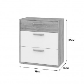 ФЛОРИДА Гостиная (модульная) дуб золотой/графит в Нижнем Тагиле - nizhniy-tagil.mebel24.online | фото 9