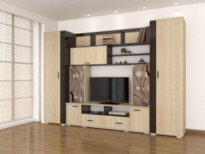 Гостиная Оскар-18-2 дуб сонома-венге в Нижнем Тагиле - nizhniy-tagil.mebel24.online | фото