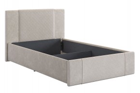 ХЛОЯ Кровать 1200 каркас (галька велюр) в Нижнем Тагиле - nizhniy-tagil.mebel24.online | фото