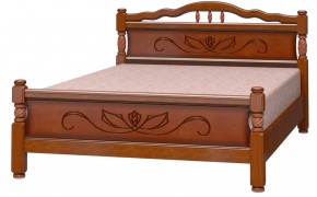 КАРИНА-5 Кровать из массива 1400 в Нижнем Тагиле - nizhniy-tagil.mebel24.online | фото 2