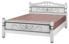 КАРИНА-5 Кровать из массива 1400 в Нижнем Тагиле - nizhniy-tagil.mebel24.online | фото 3