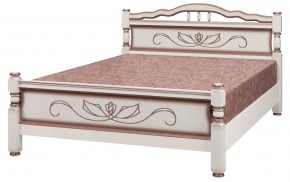 КАРИНА-5 Кровать из массива 1400 в Нижнем Тагиле - nizhniy-tagil.mebel24.online | фото 4