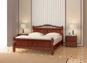КАРИНА-5 Кровать из массива 1400 (Орех) в Нижнем Тагиле - nizhniy-tagil.mebel24.online | фото