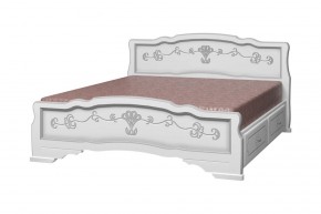 КАРИНА-6 Кровать из массива 1200 с 2-мя ящиками в Нижнем Тагиле - nizhniy-tagil.mebel24.online | фото 2