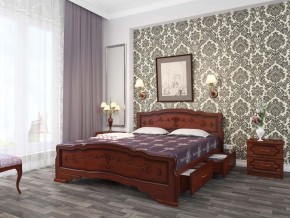 КАРИНА-6 Кровать из массива 1200 с 2-мя ящиками в Нижнем Тагиле - nizhniy-tagil.mebel24.online | фото 6