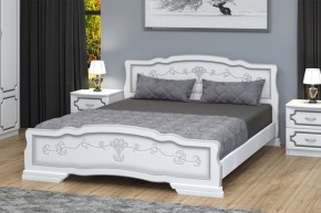 КАРИНА-6 Кровать из массива 1600 в Нижнем Тагиле - nizhniy-tagil.mebel24.online | фото 1
