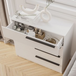 Комод Айрон КМ-02 (белый) в Нижнем Тагиле - nizhniy-tagil.mebel24.online | фото 3