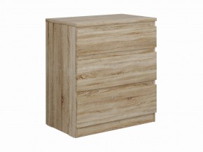 Комод КАСТОР с тремя ящиками, цвет Дуб Сонома в Нижнем Тагиле - nizhniy-tagil.mebel24.online | фото