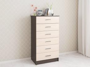 Комод Катрин-4 венге/дуб молочный в Нижнем Тагиле - nizhniy-tagil.mebel24.online | фото