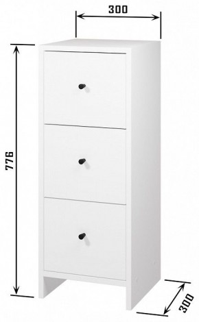 Комод Квадро в Нижнем Тагиле - nizhniy-tagil.mebel24.online | фото 4