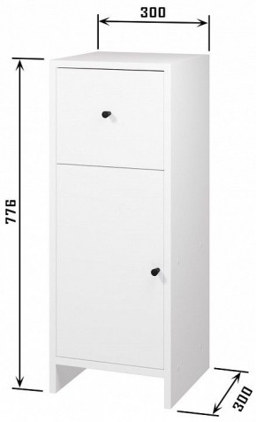 Комод Квадро в Нижнем Тагиле - nizhniy-tagil.mebel24.online | фото 3